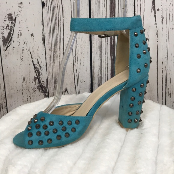 torrid Shoes - Torrid blue studded heels